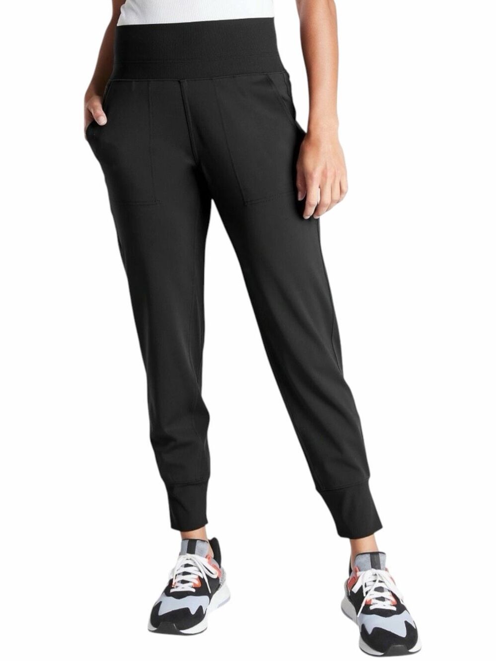 ATHLETA Venice High Rise Jogger Black XS Style #597888
